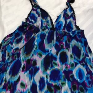 Smart and Sexy Sleepwear Peacock Nightie L